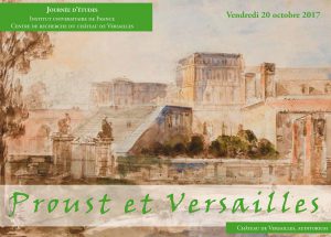 Journée d’études « Proust et Versailles »