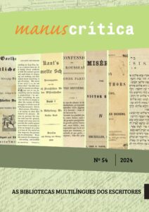 Parution du numéro thématique « Bibliothèques multilingues des écrivains » de la revue Manuscritica